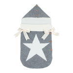 Newborn Acrylic Knitted Sleeping Bag - Gray