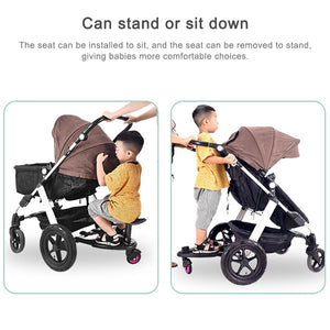 Stroller Standing Board Blue 