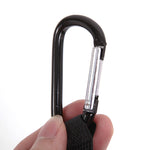Stroller Hooks 5PCS Adjustable Black Clips