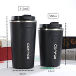Smart Travel Thermos Mug 510ml – Pink