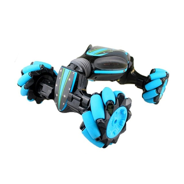 RC Car Blue Gesture Sensing Drift Stunt - Lights & Music