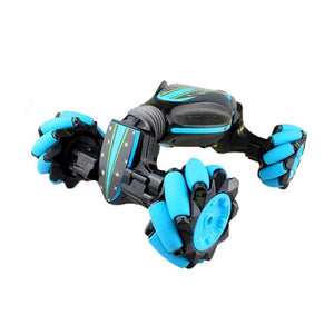 RC Car Blue Gesture Sensing Drift Stunt - Lights & Music