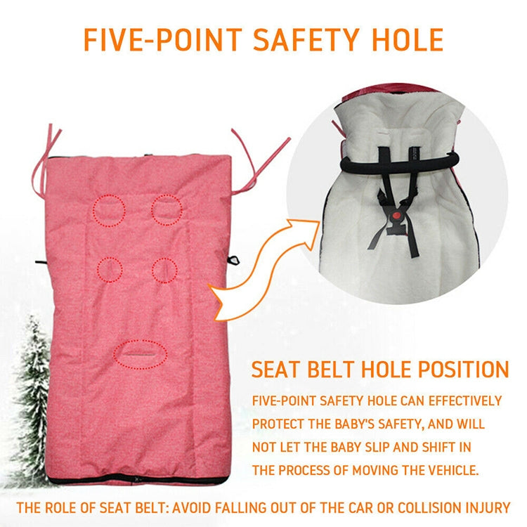 Baby Stroller Sleeping Bag Powder