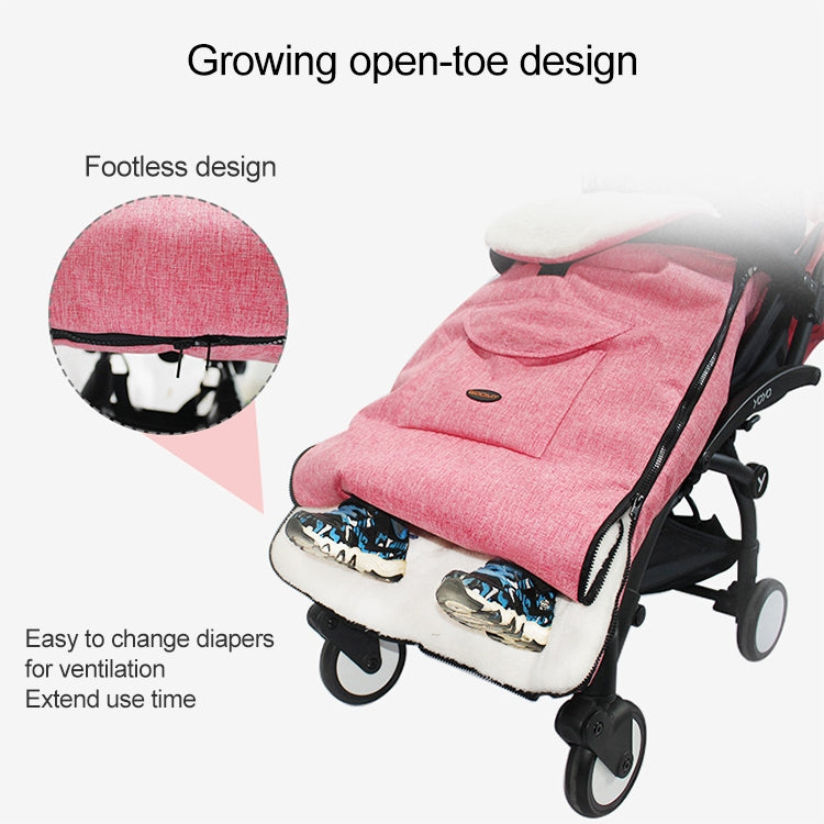 Baby Stroller Sleeping Bag Black