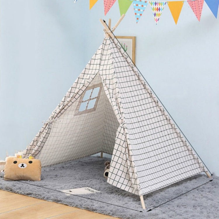 Children’s Princess Play Tent – Checkered 