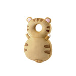 Infant Fall Protection Head Pillow with Cotton Core (Tiger Crystal Velvet)
