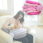 Baby Feeding Pillow Multi-functional Pink