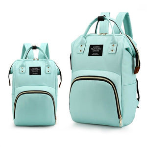 Diaper Backpack Green Mummy
