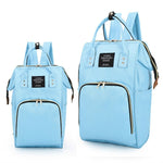 Diaper Backpack Light Blue Mummy