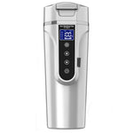 Car Heating Thermos Mug 450ml White 