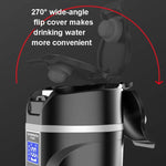 Car Heating Thermos Mug 450ml Black