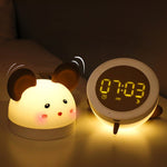 Mouse Night Light with Alarm Clock