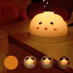 Mouse Night Light with Alarm Clock
