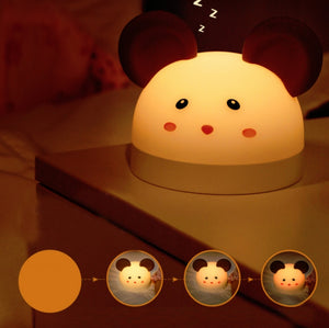 Mouse Night Light with Alarm Clock