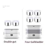Electric Heated Lunch Box Double Layer 