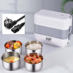 Electric Lunch Box 0.2L Stainless Steel