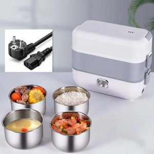 Electric Lunch Box 0.2L Stainless Steel