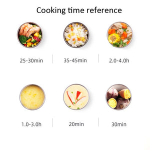 Electric Lunch Box 0.2L Stainless Steel