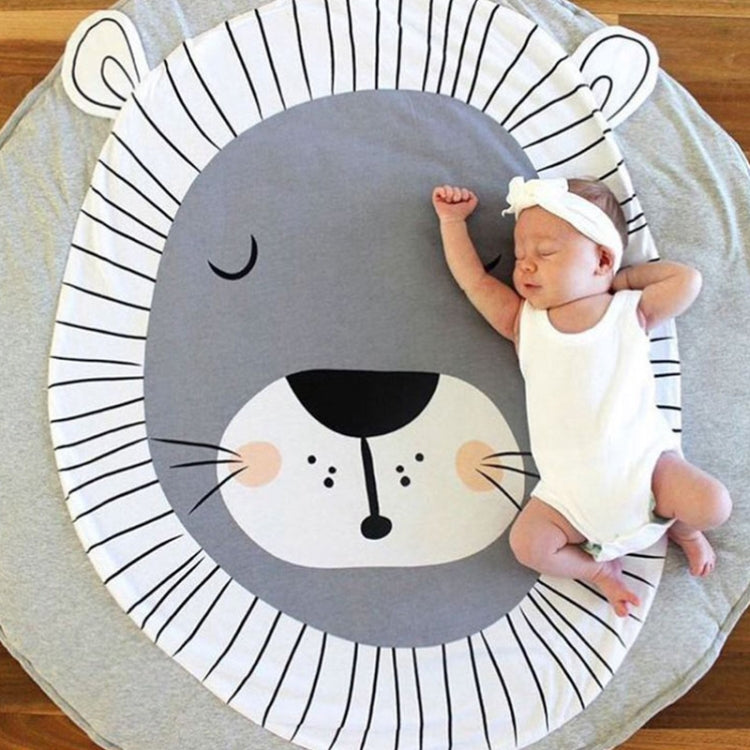 Lion Baby Play Mat 90cm Cotton Rug