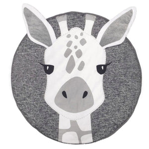 Giraffe Baby Play Mat 90cm Cotton Rug 