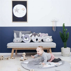 Giraffe Baby Play Mat 90cm Cotton Rug 