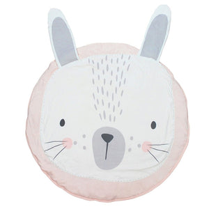 Pink Rabbit Baby Play Mat 90cm Cotton Rug