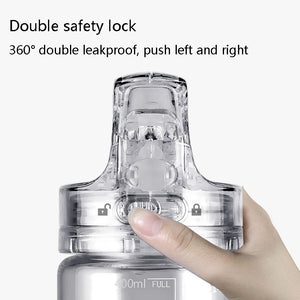 Hydrogen-Rich Water Bottle 400ml – LED Light