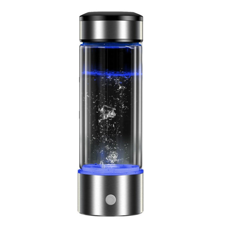 Portable Hydrogen Water Bottle 450ml – Black