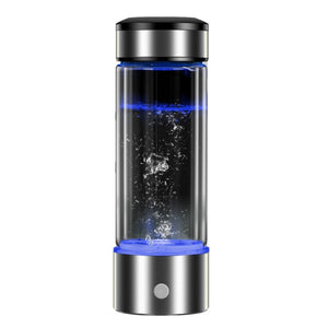 Portable Hydrogen Water Bottle 450ml – Black