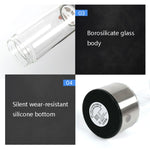 Portable Hydrogen Water Bottle 450ml – Black