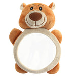 Cartoon Baby Car Seat Mirror Brown Bear 