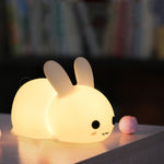 Baby Night Light Silicone Rabbit