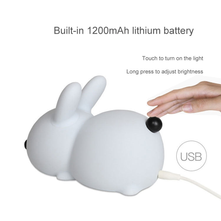 Baby Night Light Silicone Rabbit