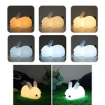 Baby Night Light Silicone Rabbit