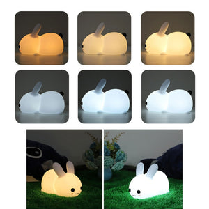 Baby Night Light Silicone Rabbit