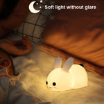 Baby Night Light Silicone Rabbit