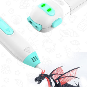 3D Pen for Kids Pink Pig A2