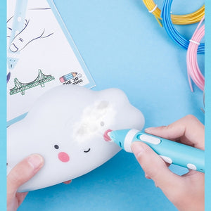 3D Pen for Kids Pig A2 Blue