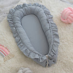 Baby Bed Lace Cotton Blue-green 60x95cm 