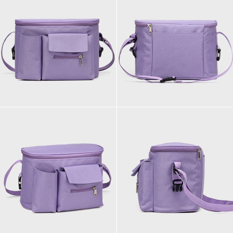 Stroller Organizer Bag Purple