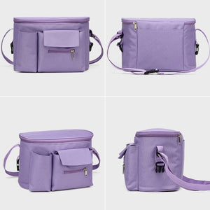 Stroller Organizer Bag Purple