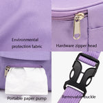 Stroller Organizer Bag Purple