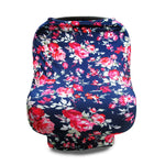 Nursing Cover Purple Flowers