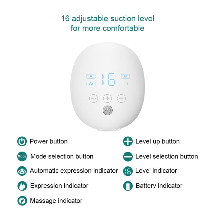Wearable Automatic Breast Pump S4DW