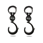  Stroller Hooks JOYREN Set – Non-Slip, 360° Rotation, Black 