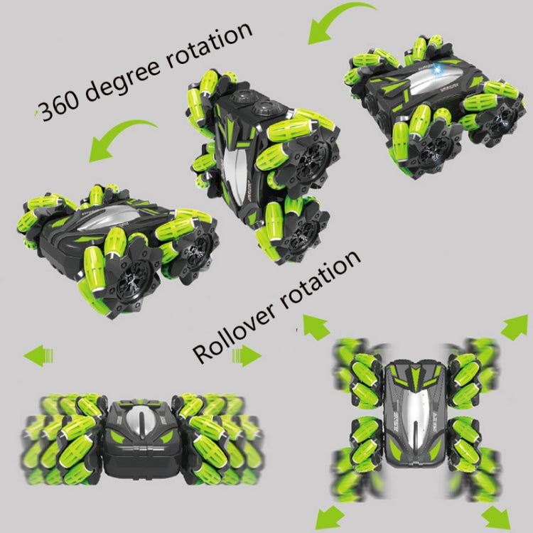 SY029 Kids Stunt RC Car – Black & Green