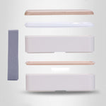 Plastic Bento Lunch Box 1200ml White