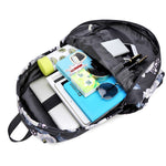 3-in-1 Pink School Backpack for Girls 