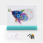 3D LED Drawing Board Blue 