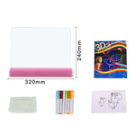 3D LED Drawing Board Grey